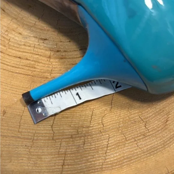 Jimmy Choo Teal Women's Heels - Picture 6 of 6